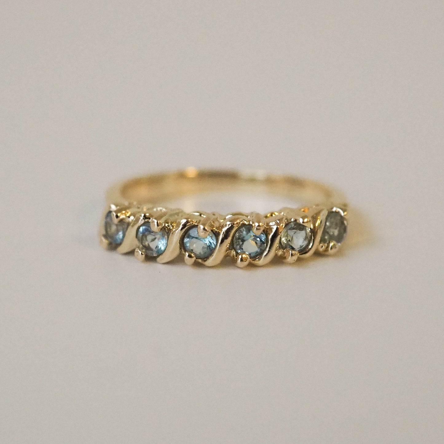 Carmen Ring Aquamarines