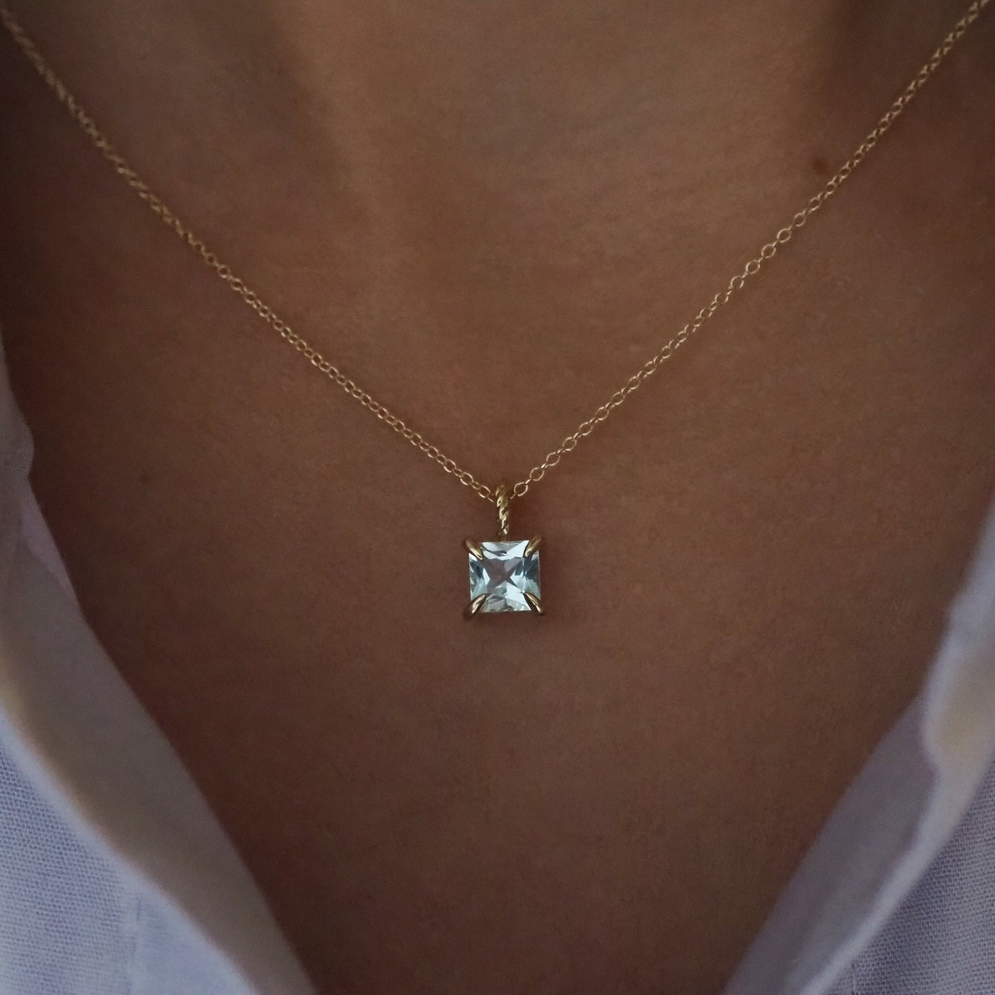 Aquamarine Pendant