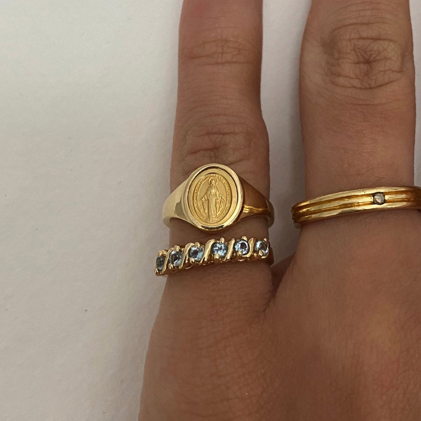 Carmen Ring Aquamarines