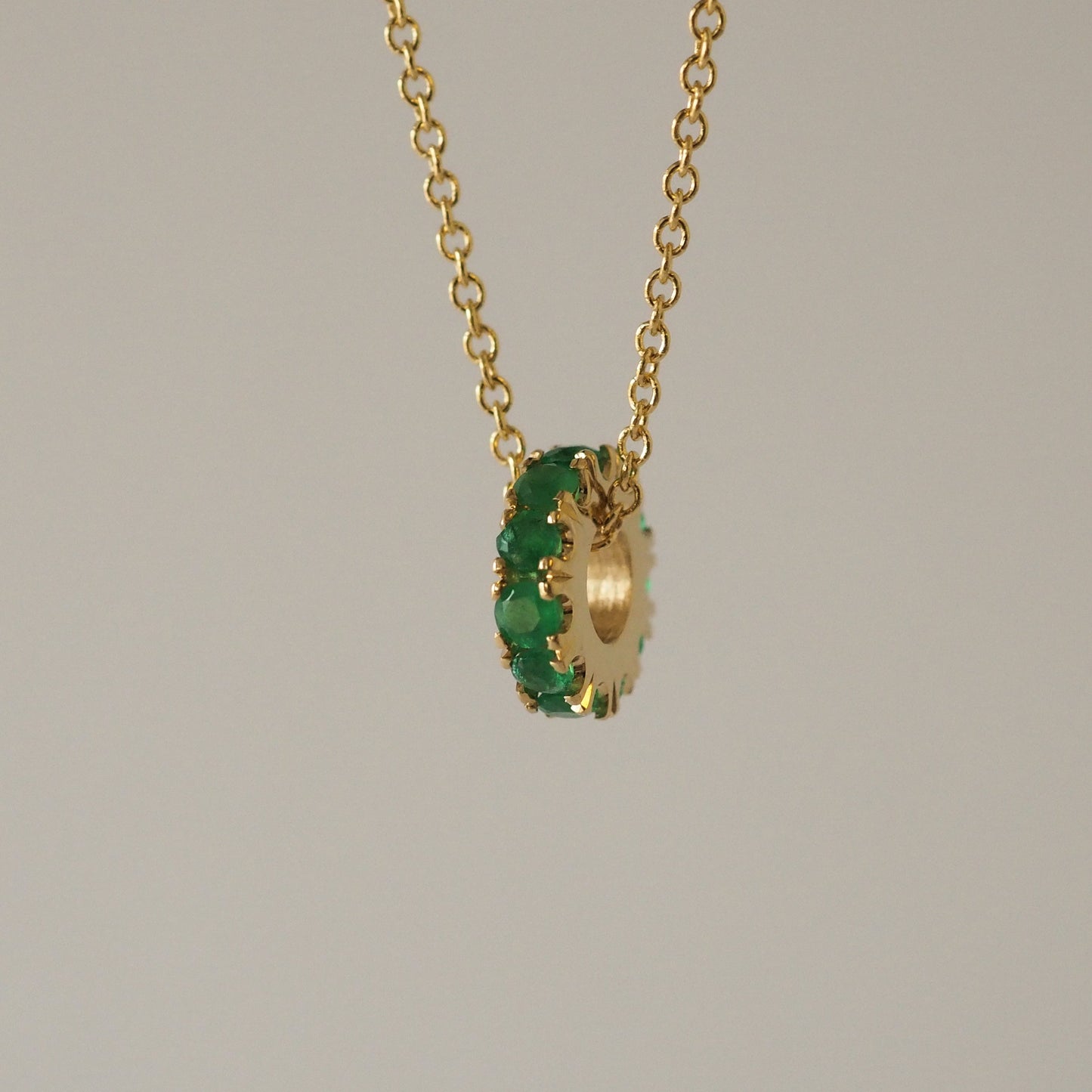 The Rondelle Emeralds