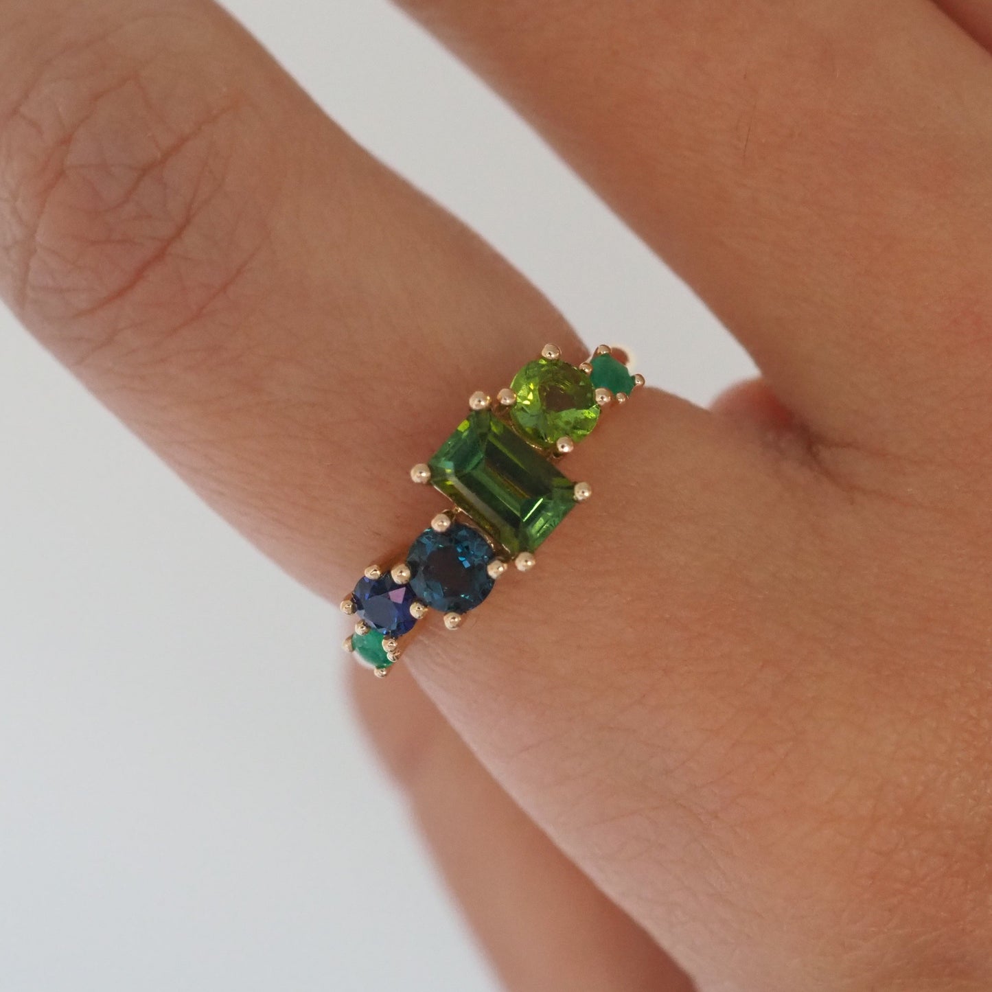 Greens & Blues Ring