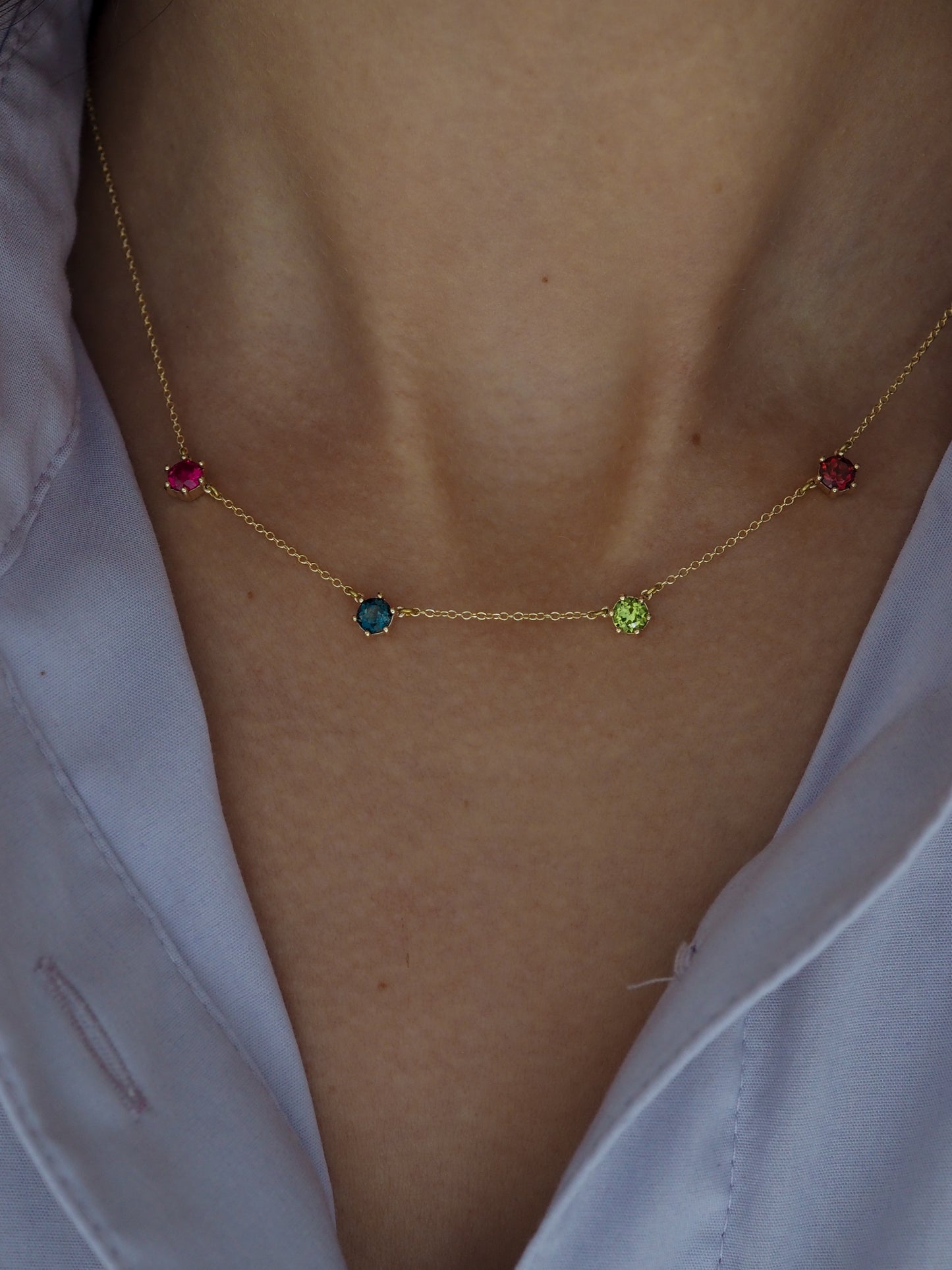 Nur Plus Necklace - Solid Gold