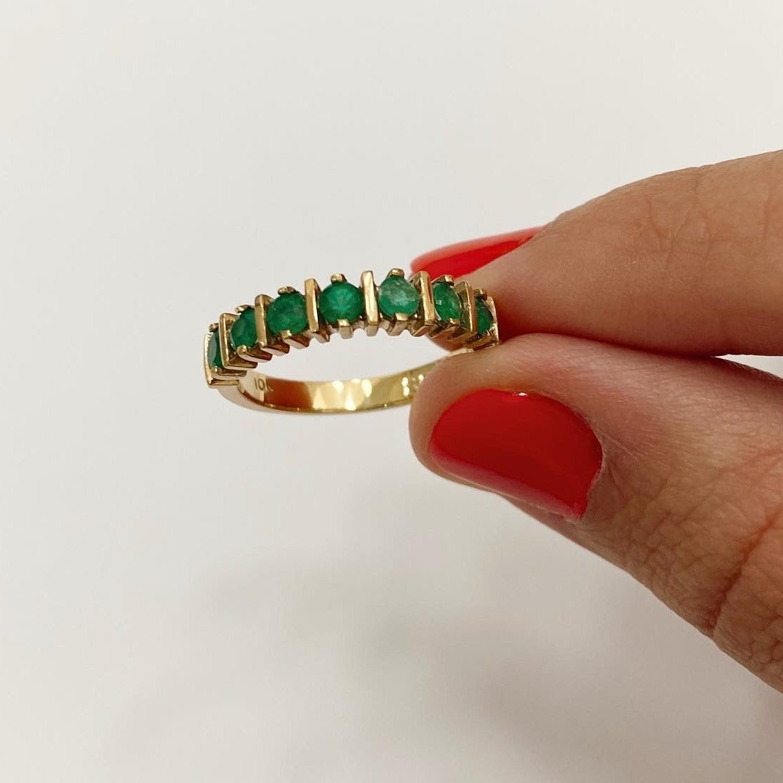 Arabelle Ring Emeralds