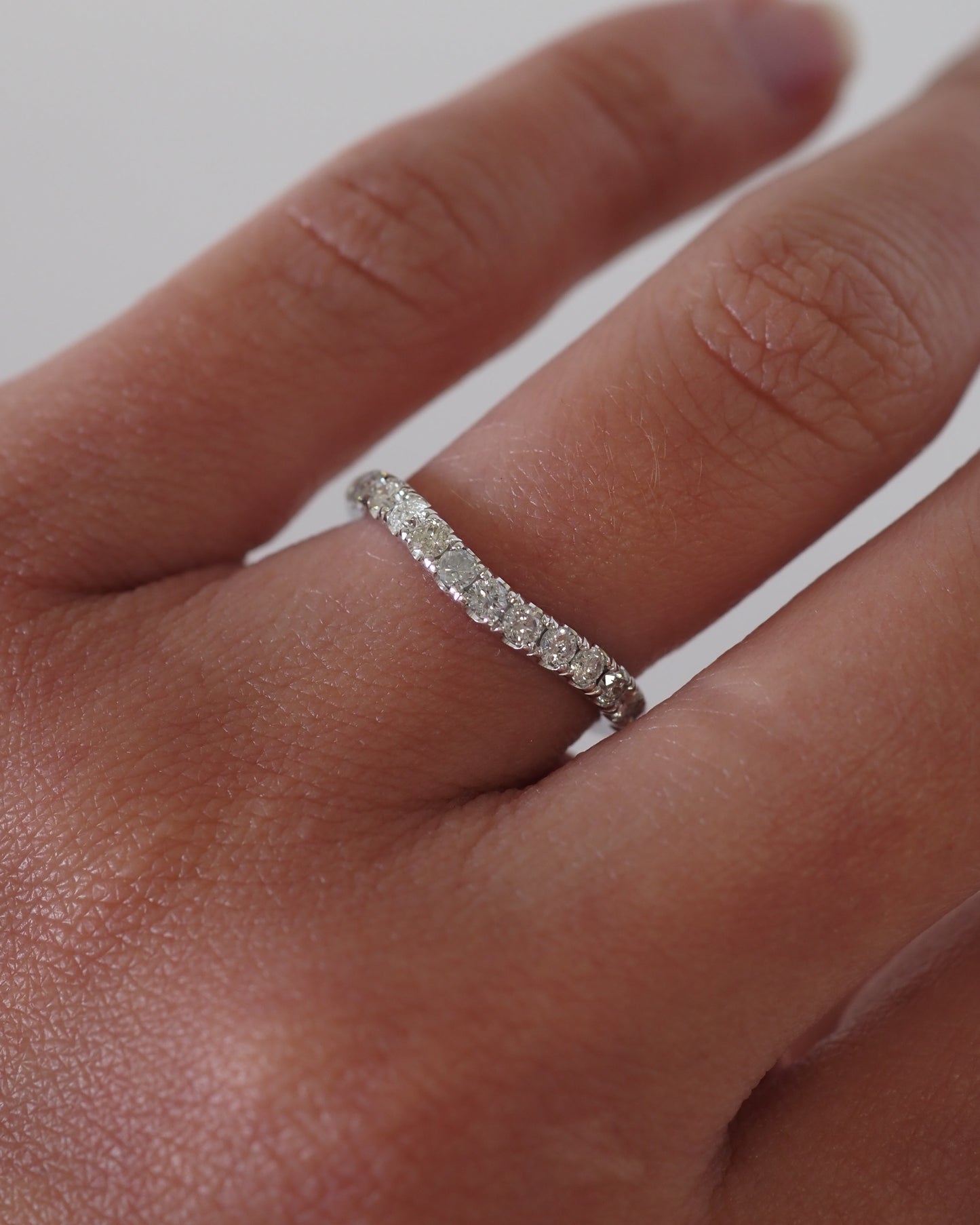Iris Ring - Diamonds Oro blanco