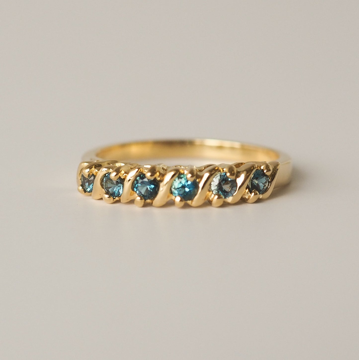 Carmen Ring Blue Topaz