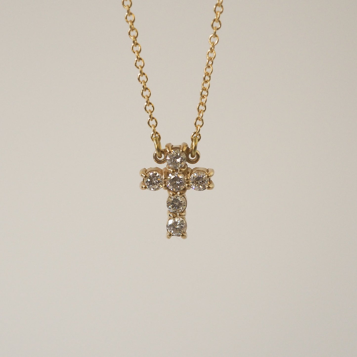 Faith Necklace - Diamonds
