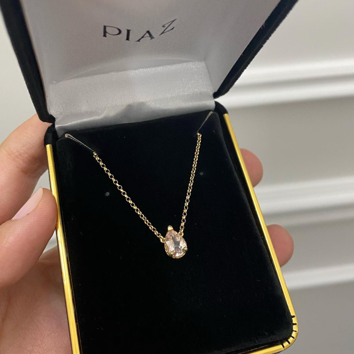 Sarah Necklace - Morganite