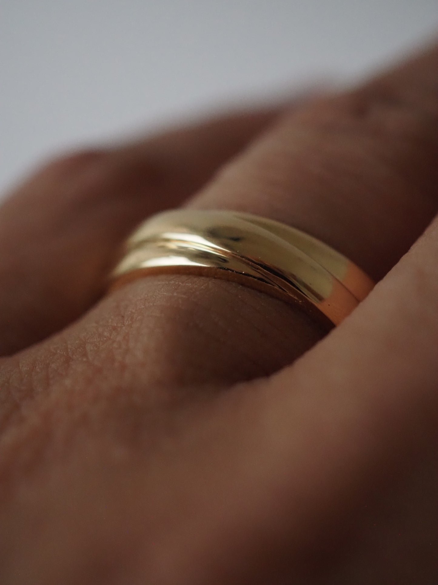 Criss Cross Ring - thick