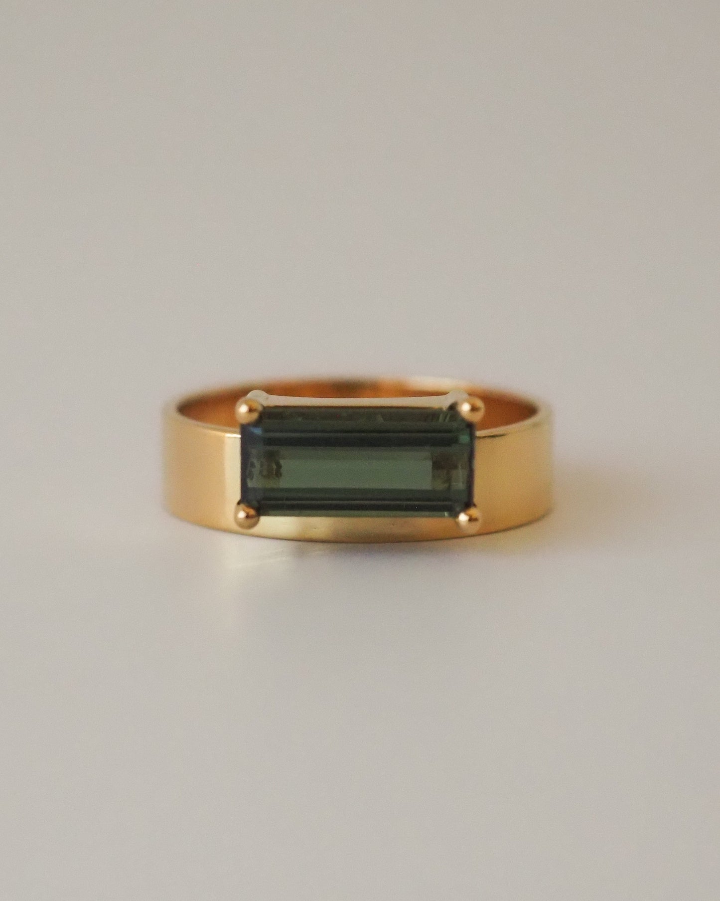Off set Green Tourmaline duo