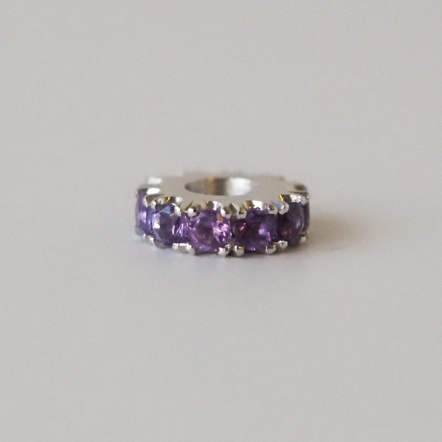 The Rondelle Amethysts