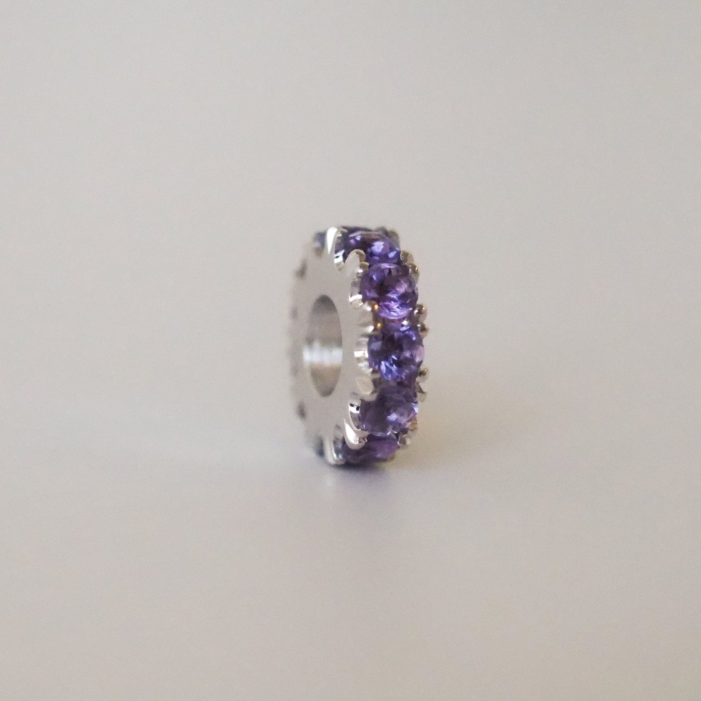 The Rondelle Amethysts