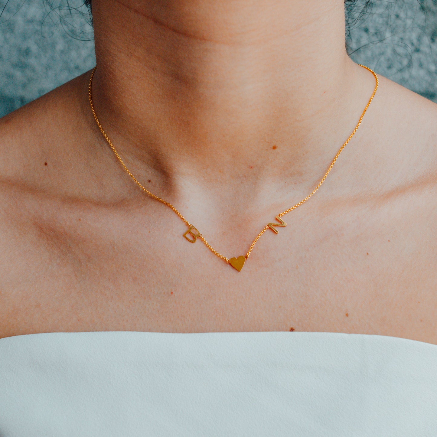Oui Love Necklace