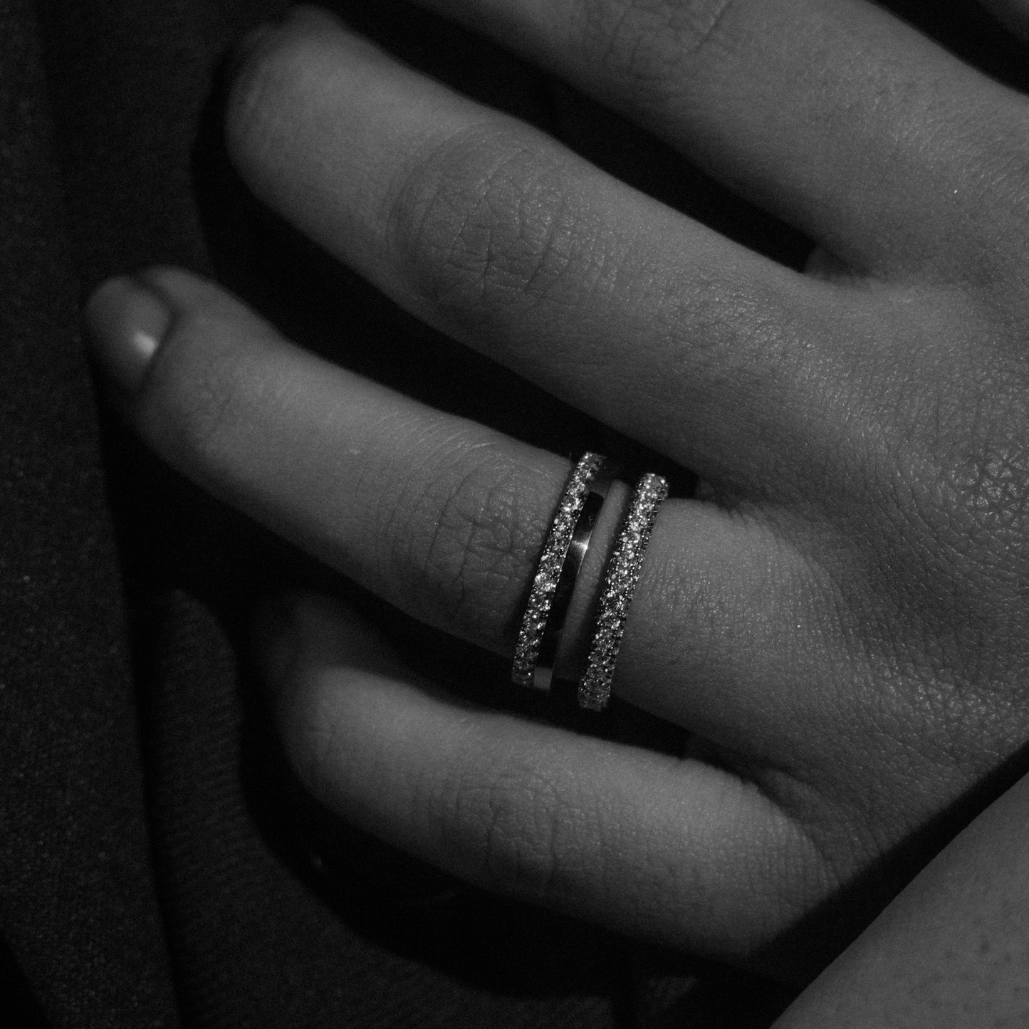Half & Half Ring
