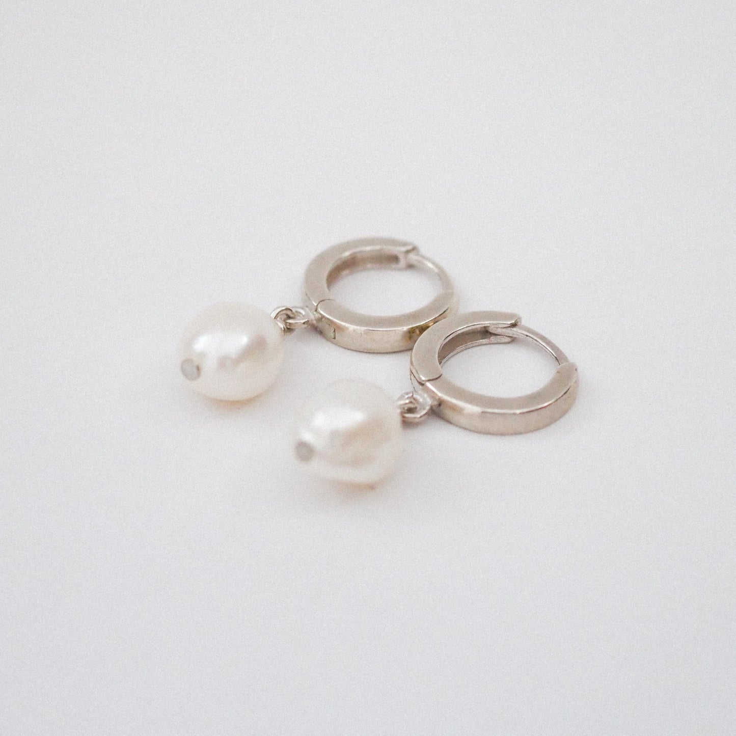 Pearl Hoops
