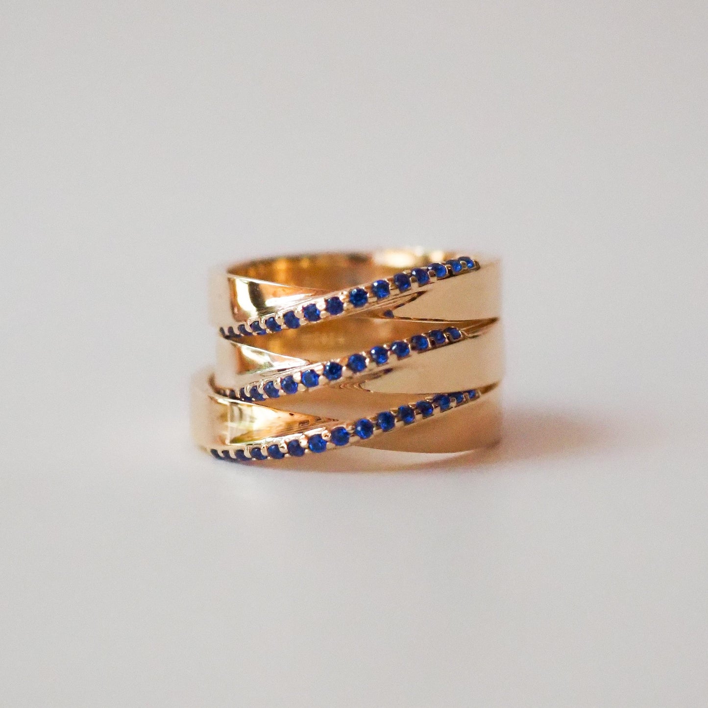 Maria Felix Pinky ring - something blue