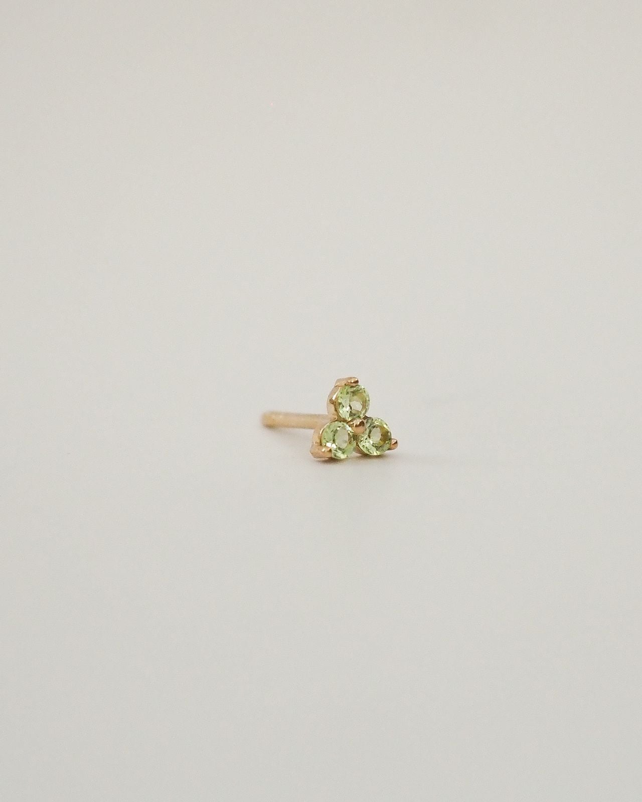 Trilogy Stud Earring Peridots