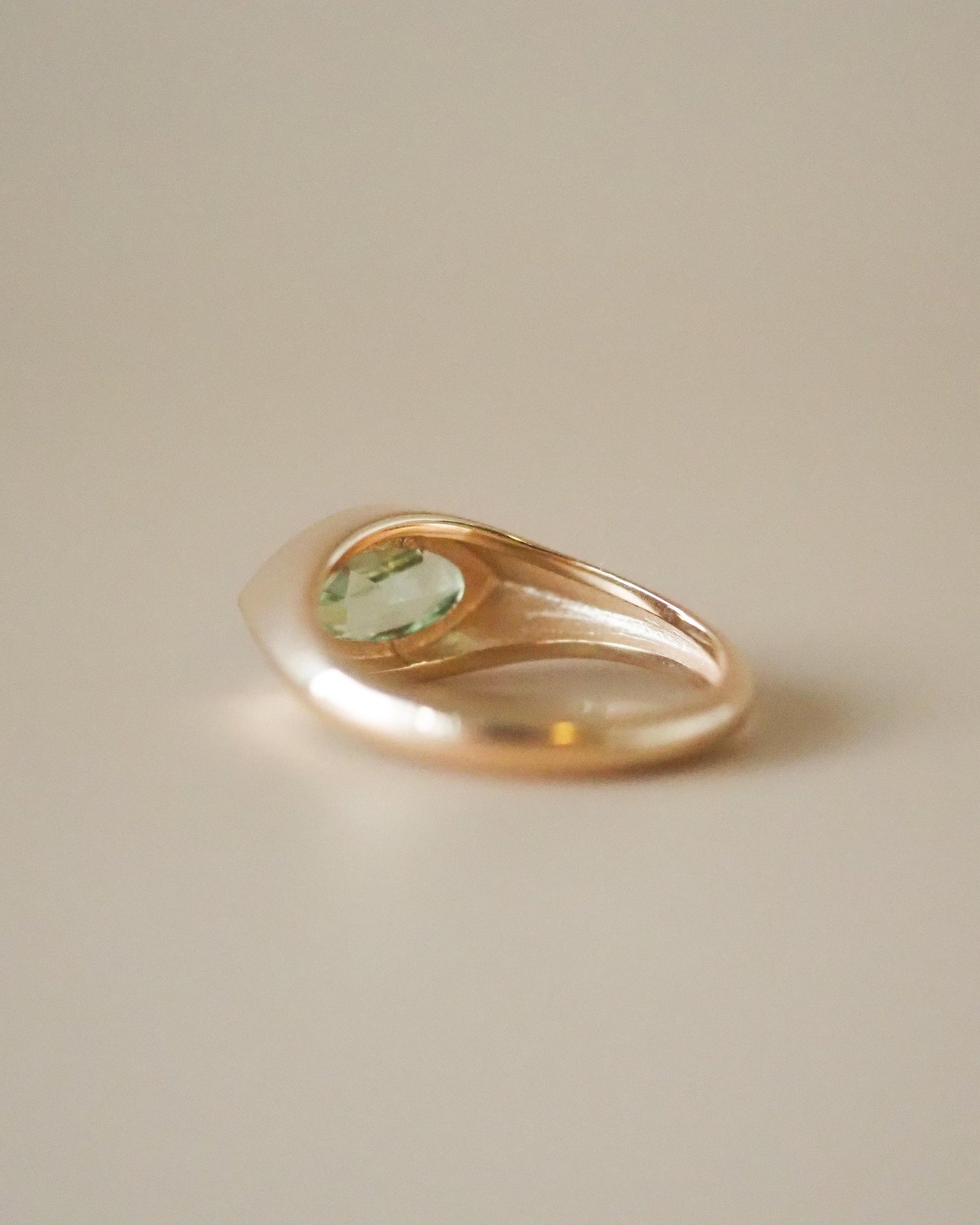 Celine Ring - Green Sapphire