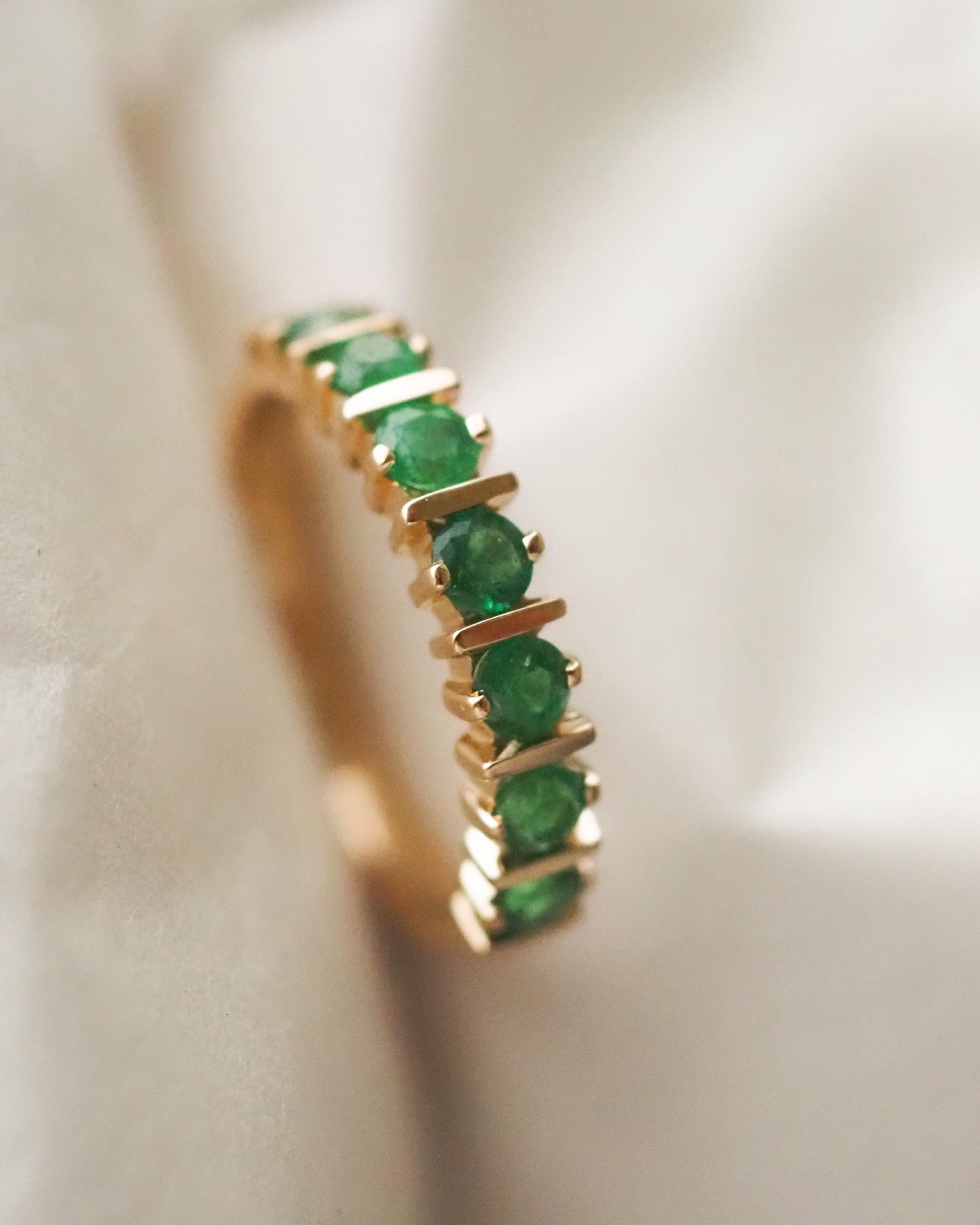 Arabelle Ring Emeralds