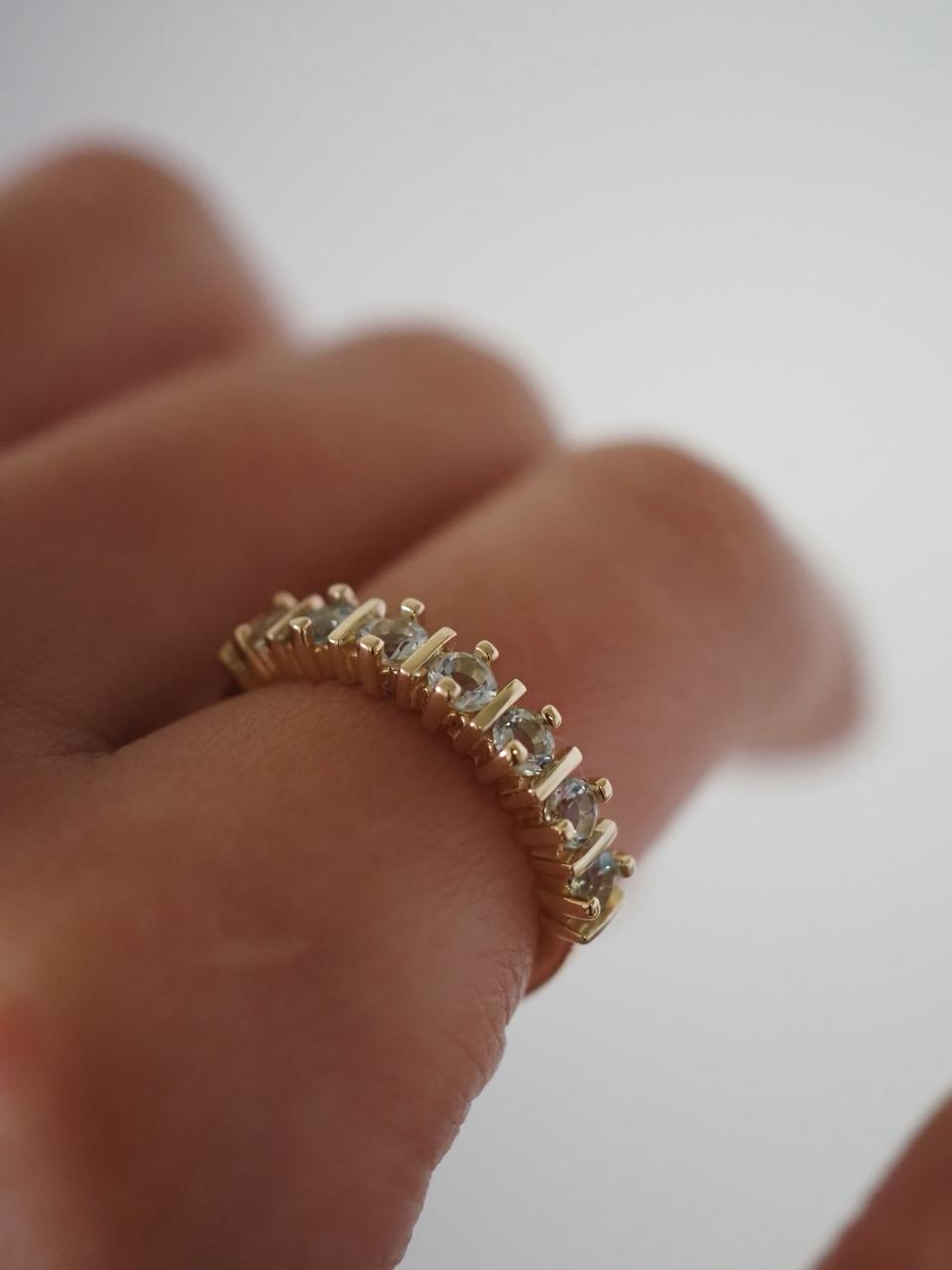 Arabelle Ring Aquamarines