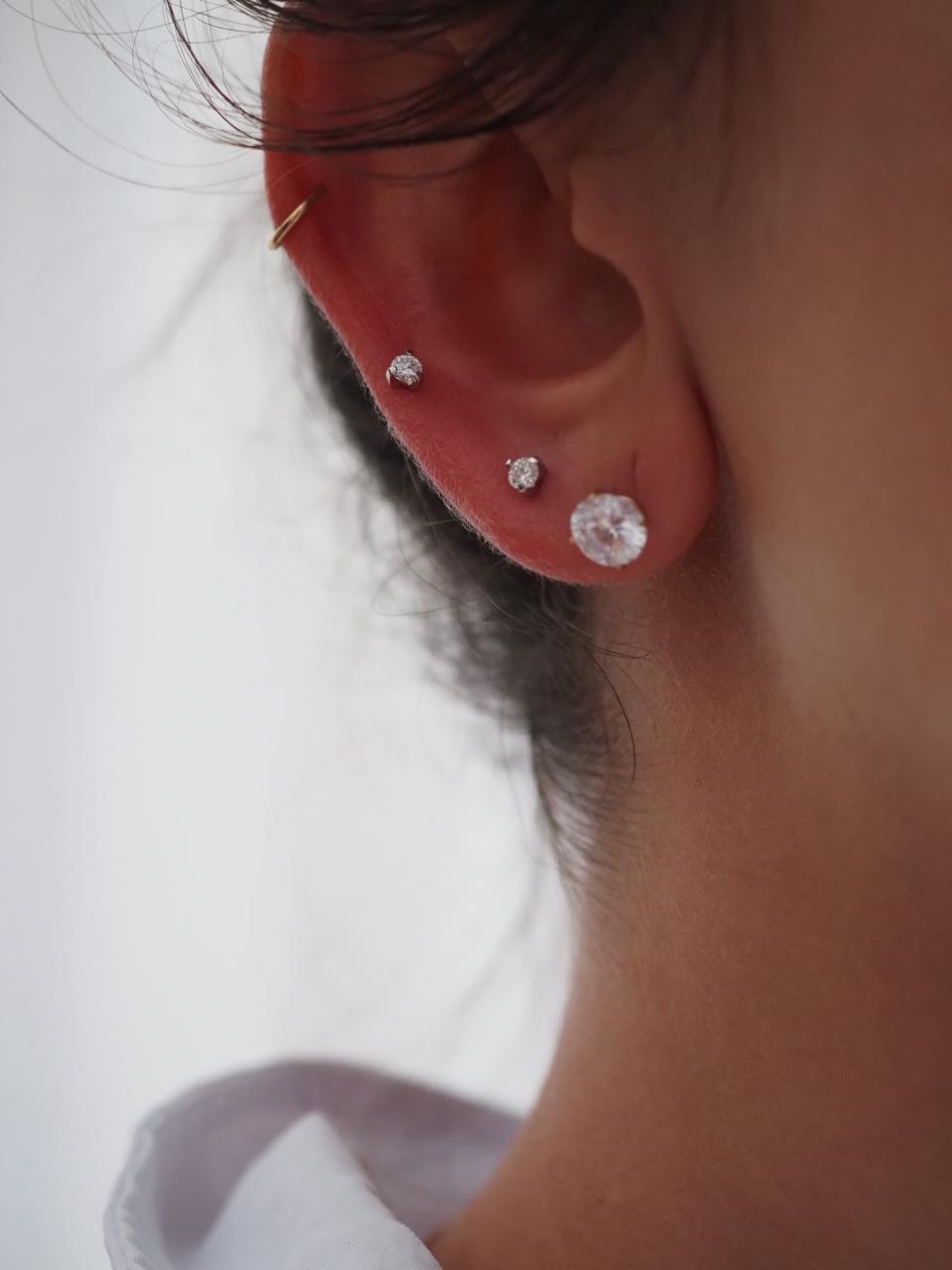 Terez Studs Labgrown Diamonds - READY TO GIFT