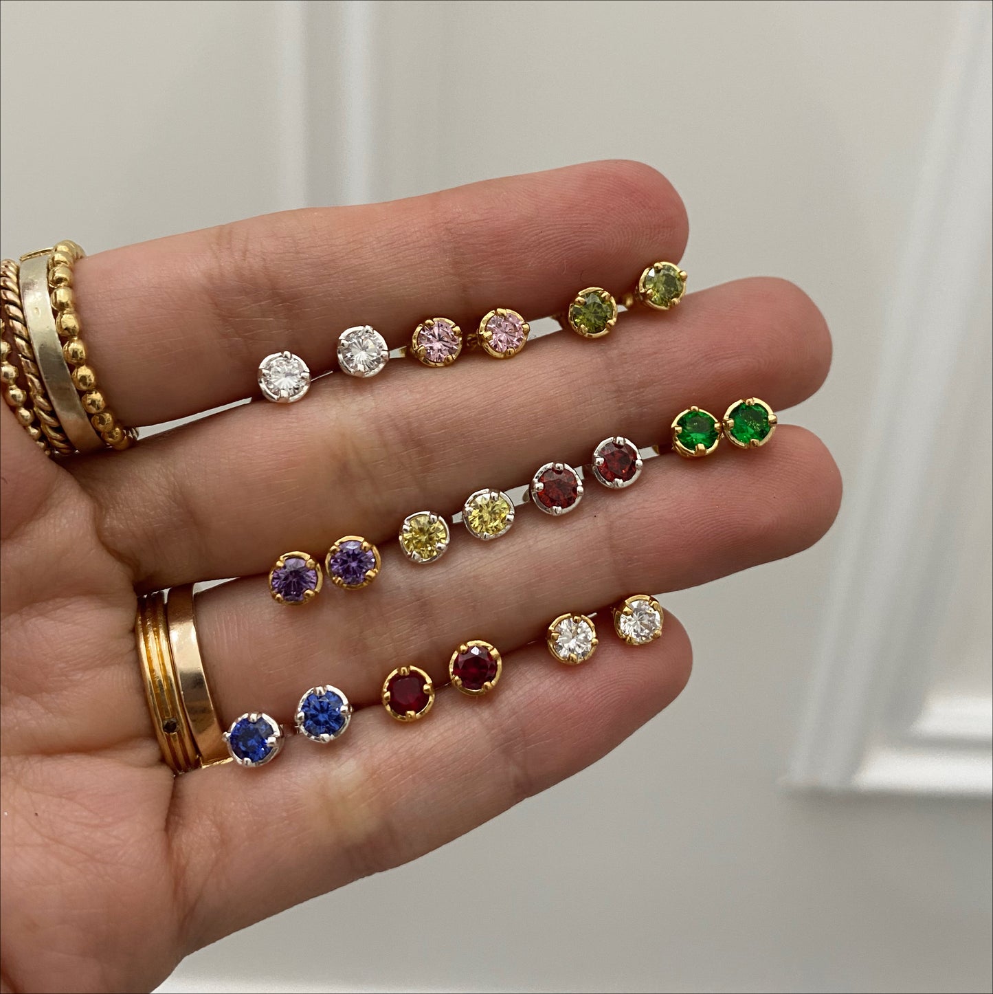 Vintage Stud Earrings - Ready to Go