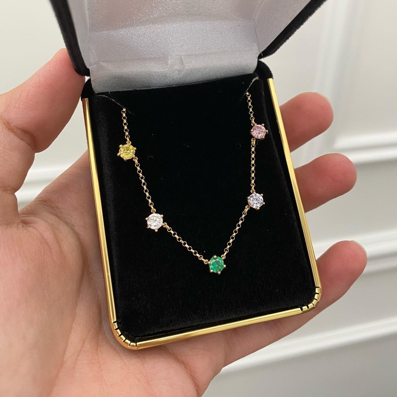 Nur Plus Necklace - Solid Gold