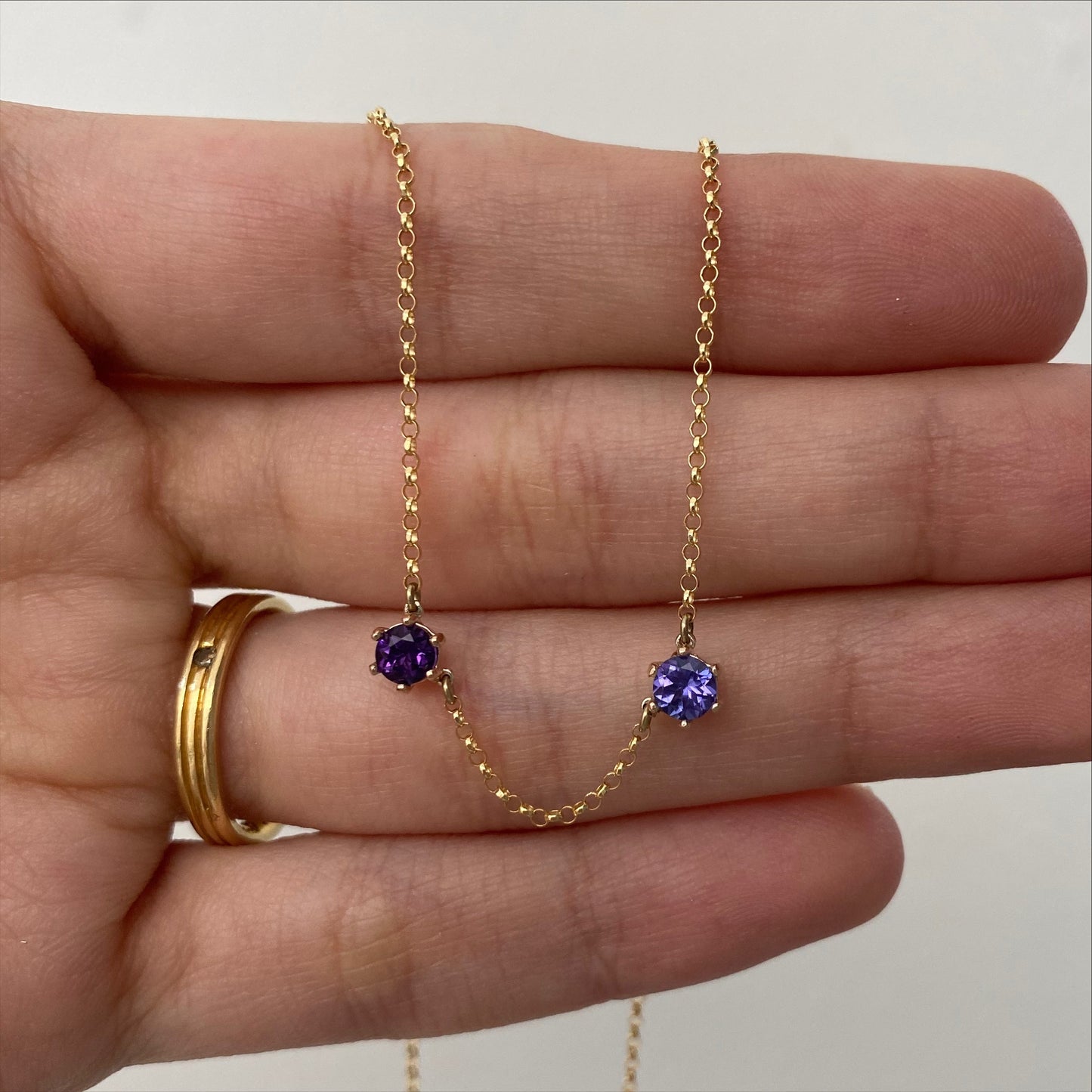 Nur Plus Necklace - Solid Gold