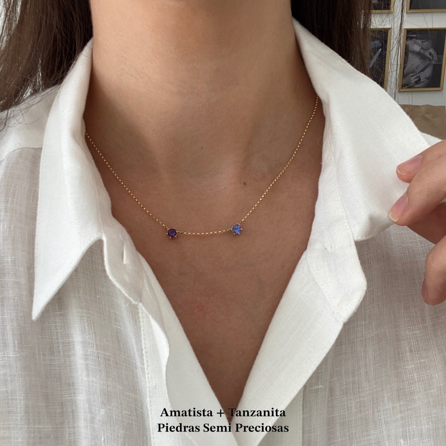 Nur Plus Necklace - Solid Gold