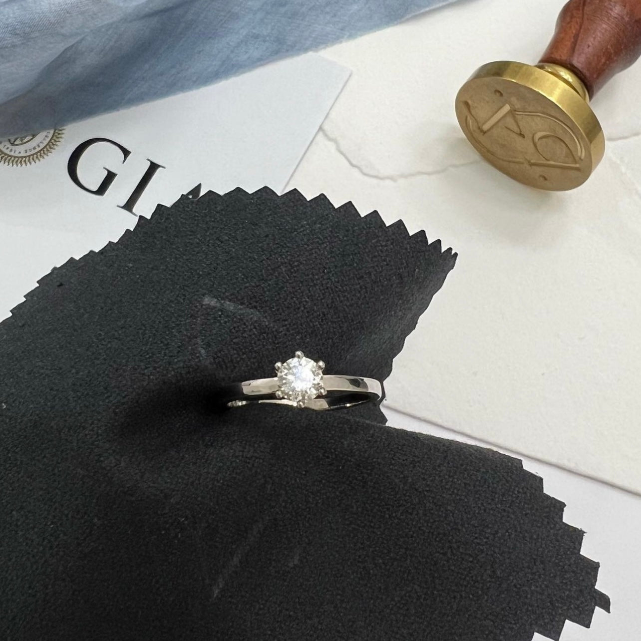 0.43ct GIA Diamond Solitaire