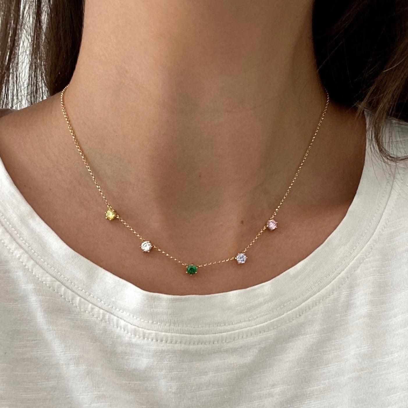 Nur Plus Necklace - Solid Gold