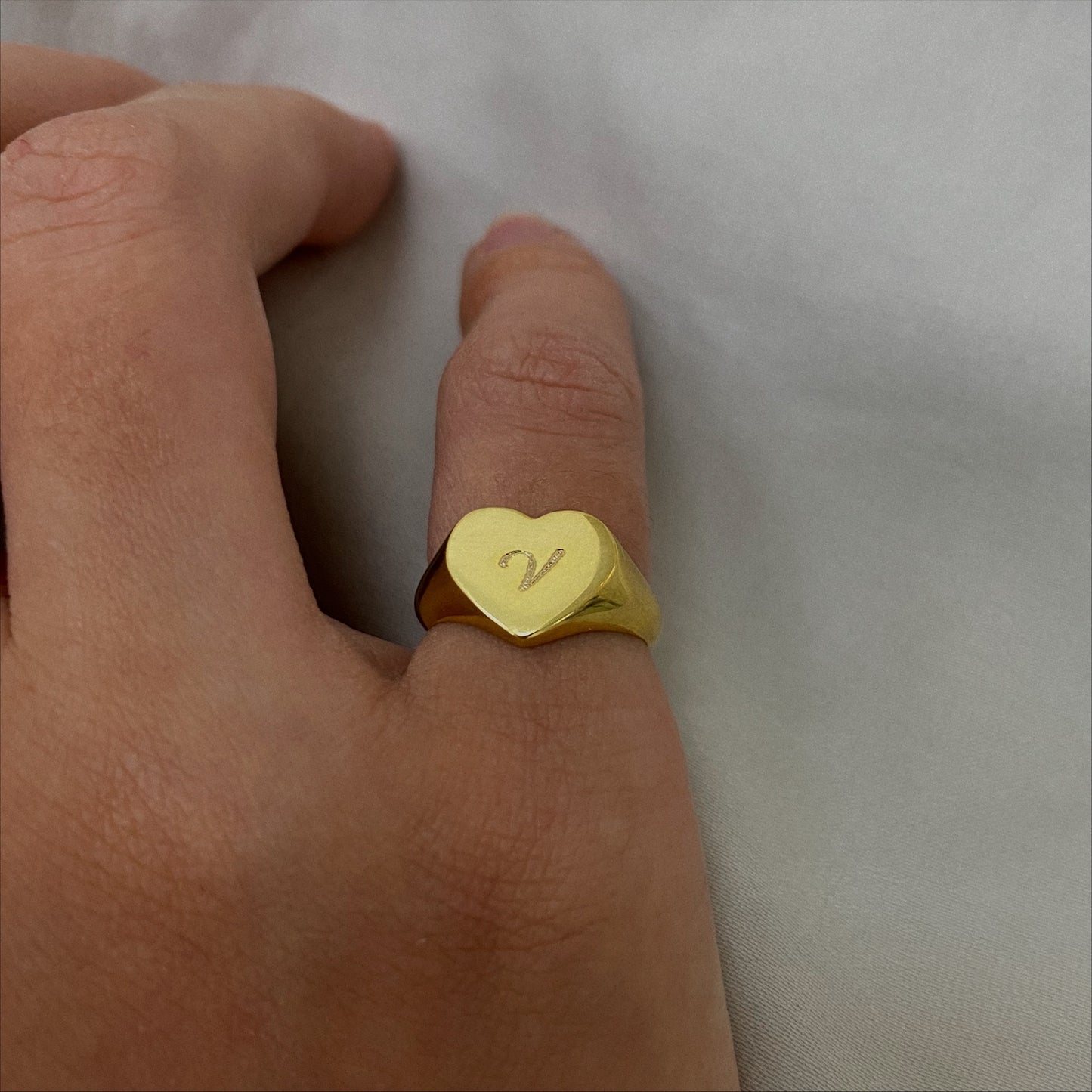 Love Signet Ring