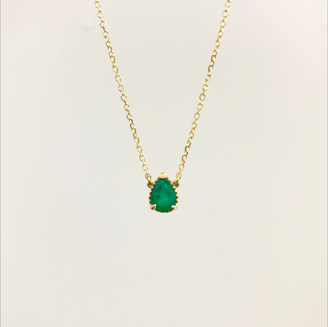 Sarah Necklace - Emerald