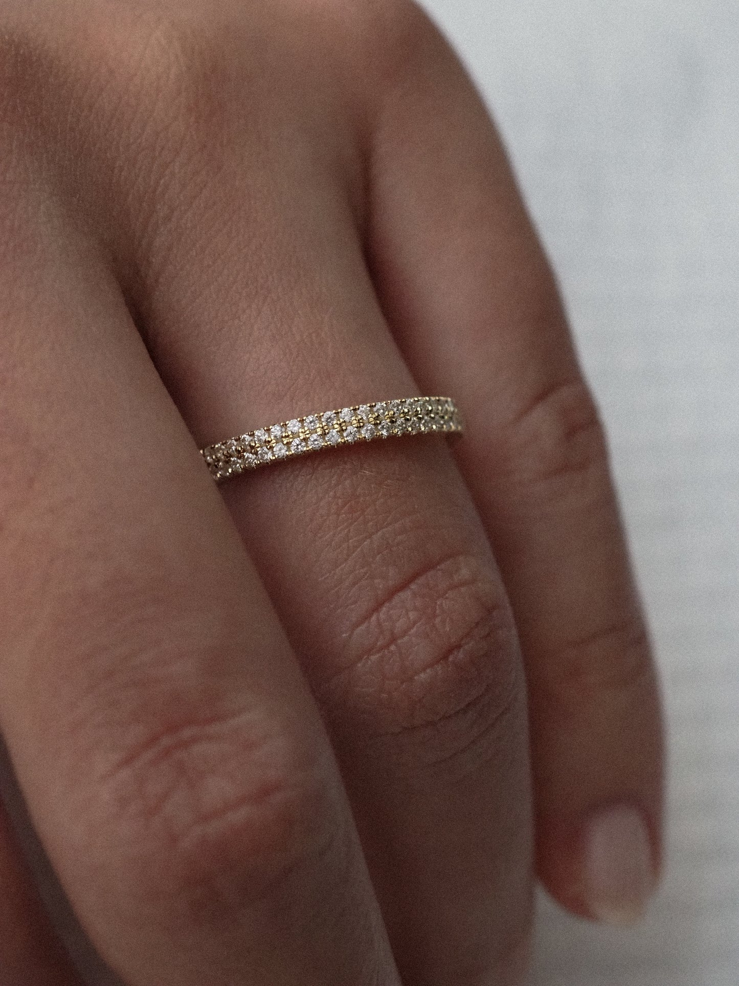 Pavé Diamonds Ring