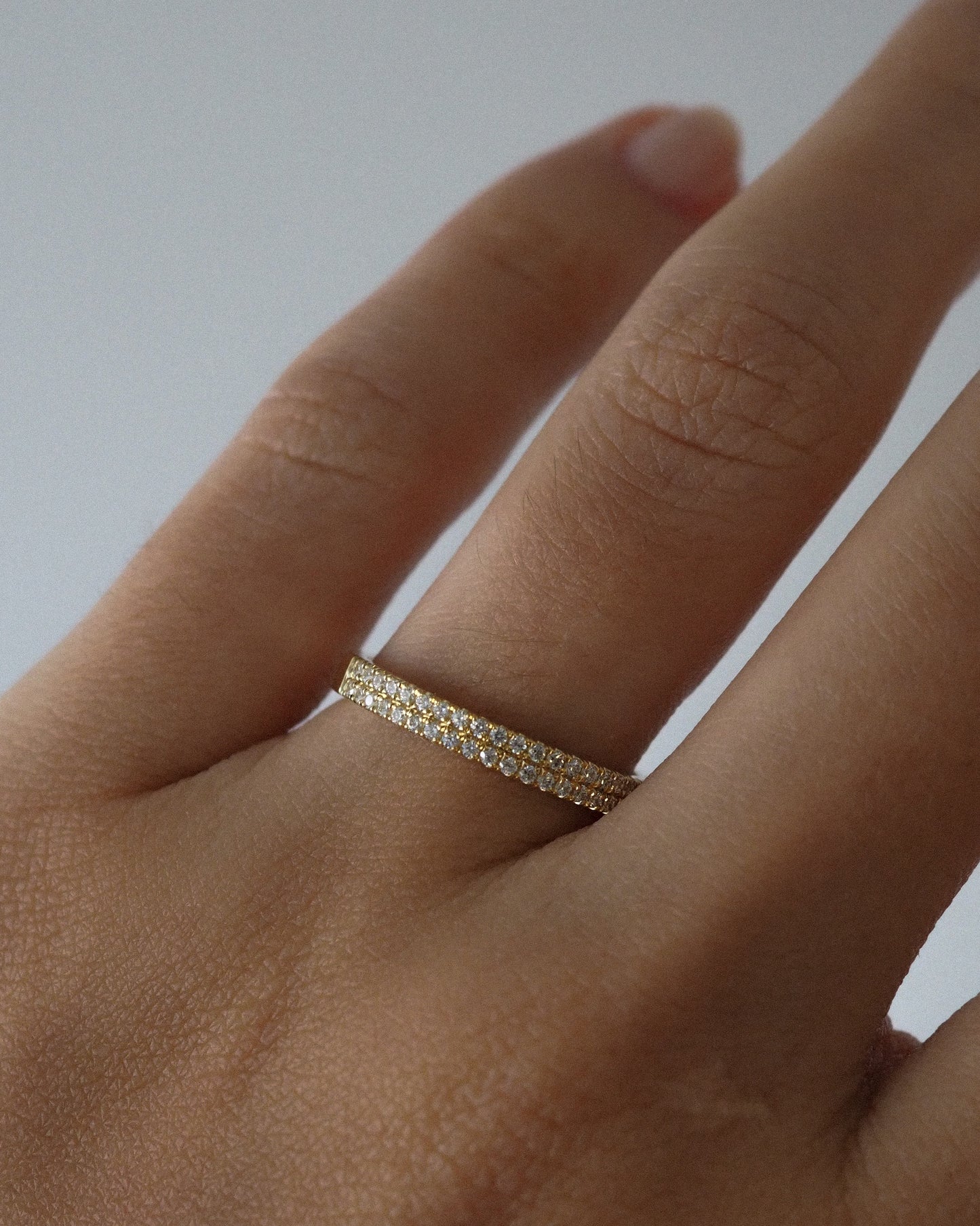 Pavé Diamonds Ring