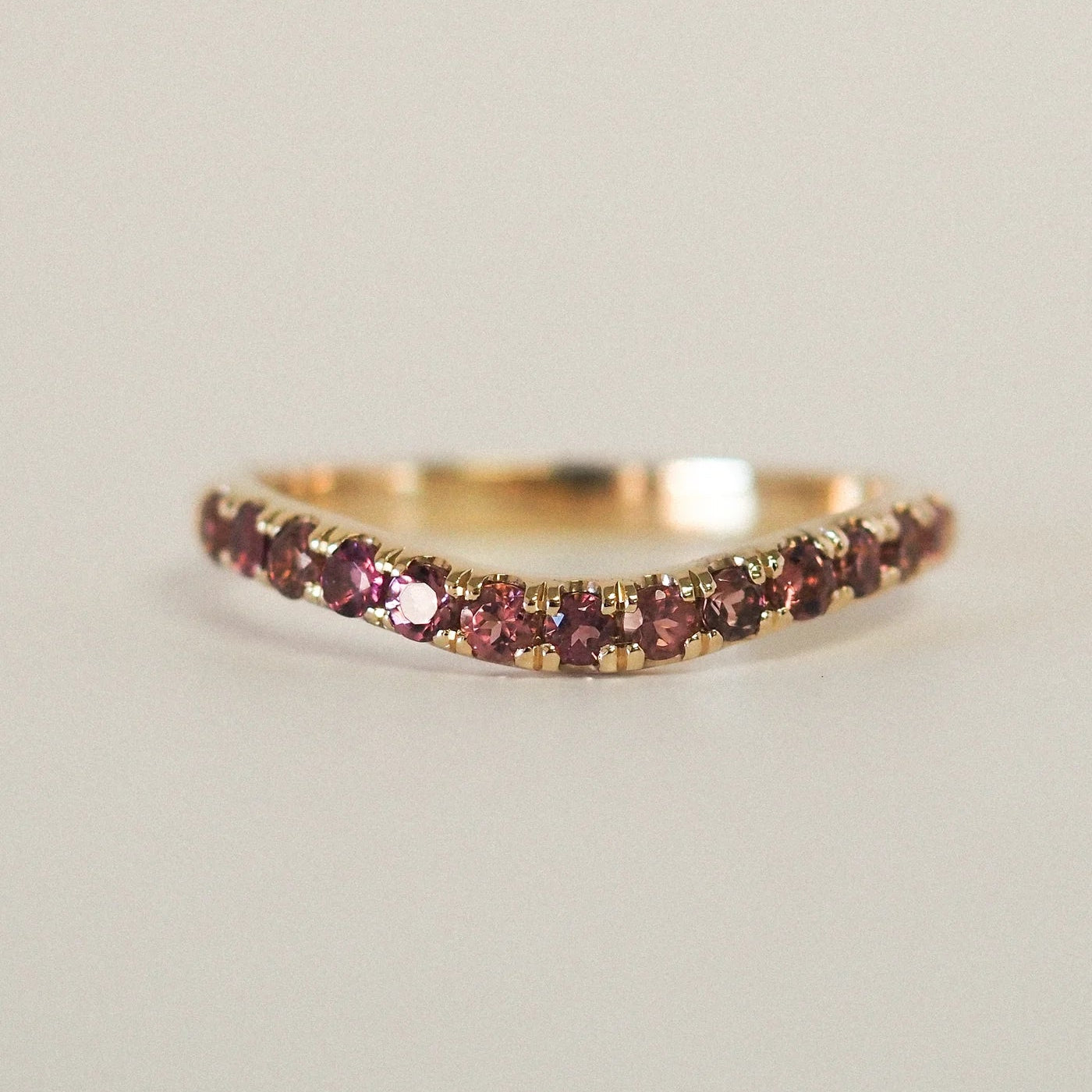 Iris Ring - Pink Tourmalines