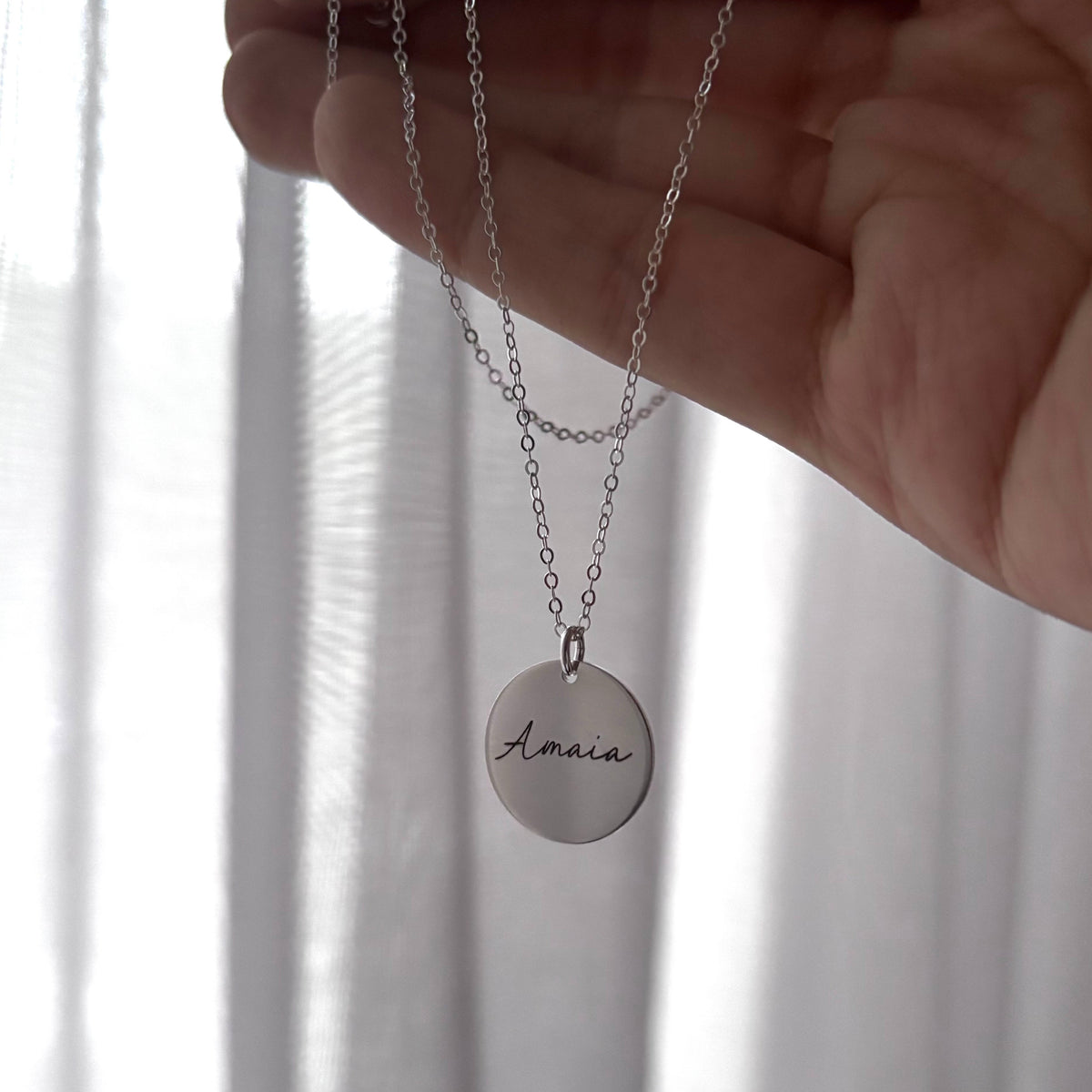 Signature Disc Necklace