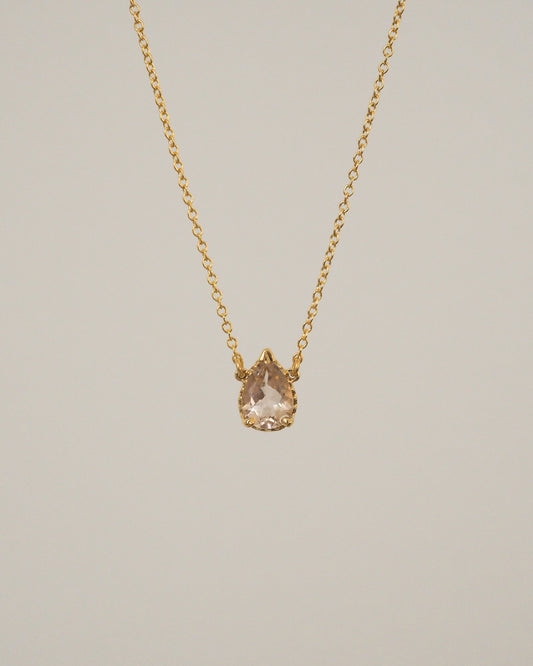 Celine Necklace - Morganite