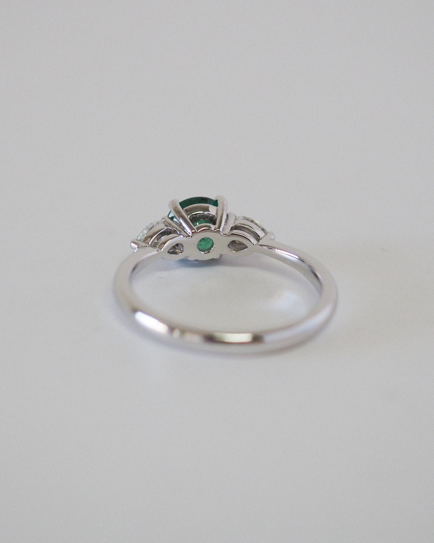 Ty Emerald Engagement Ring