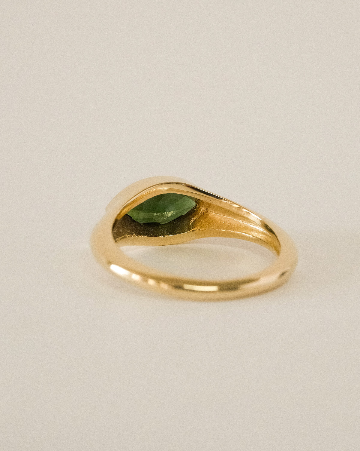 Celine Ring - Green Tourmaline