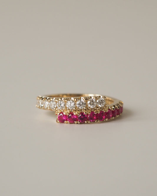 Zaida Ring Diamonds & Rubies