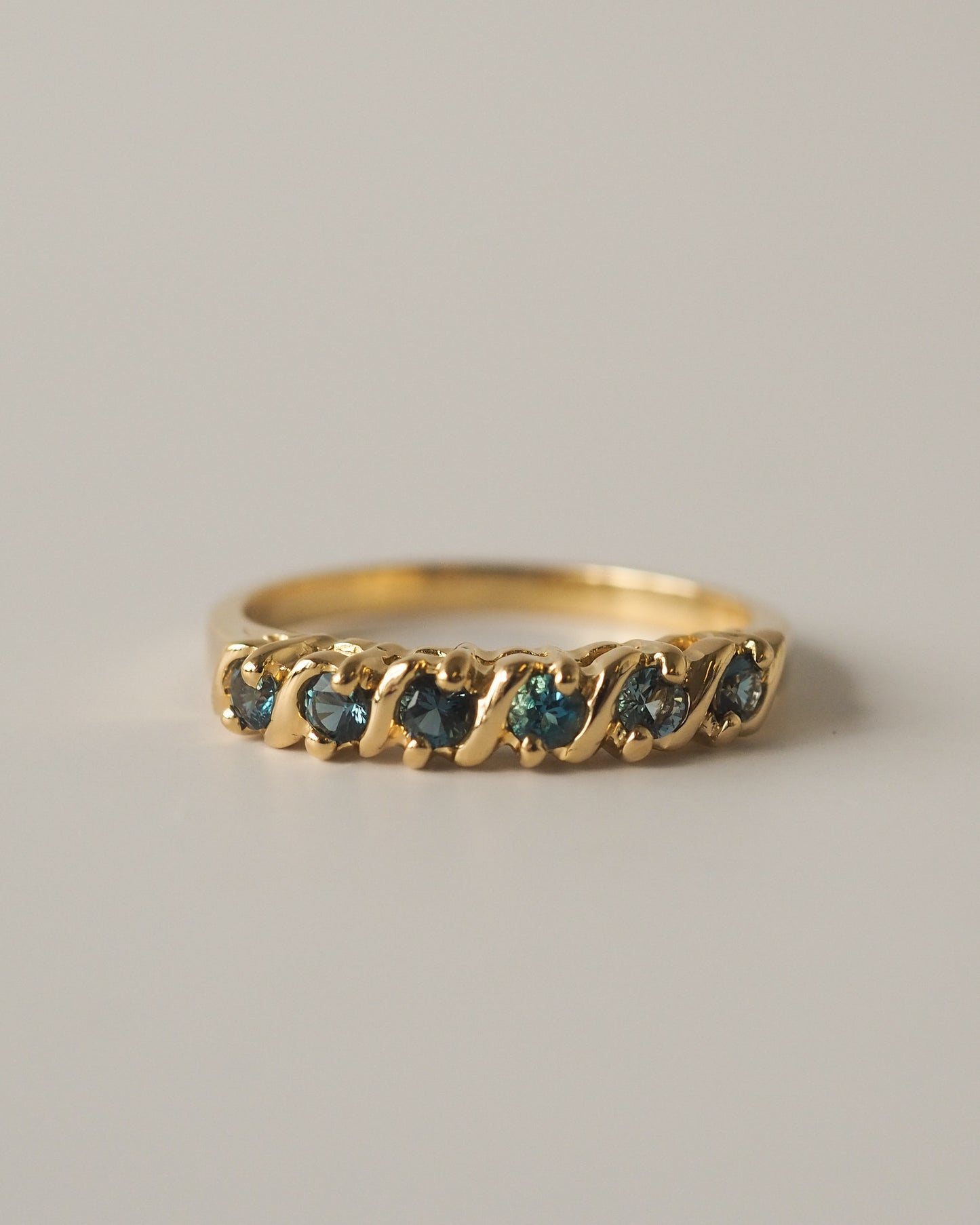 Carmen Ring Blue Topaz