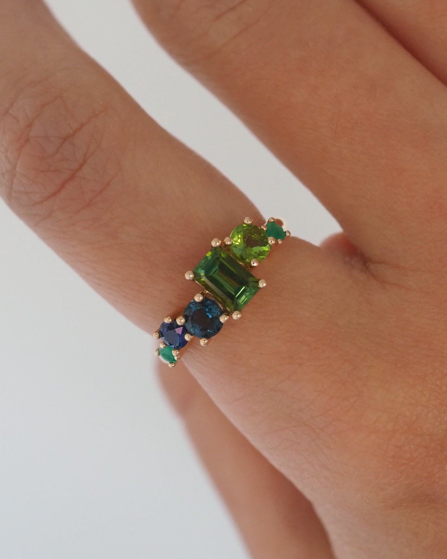 Greens & Blues Ring