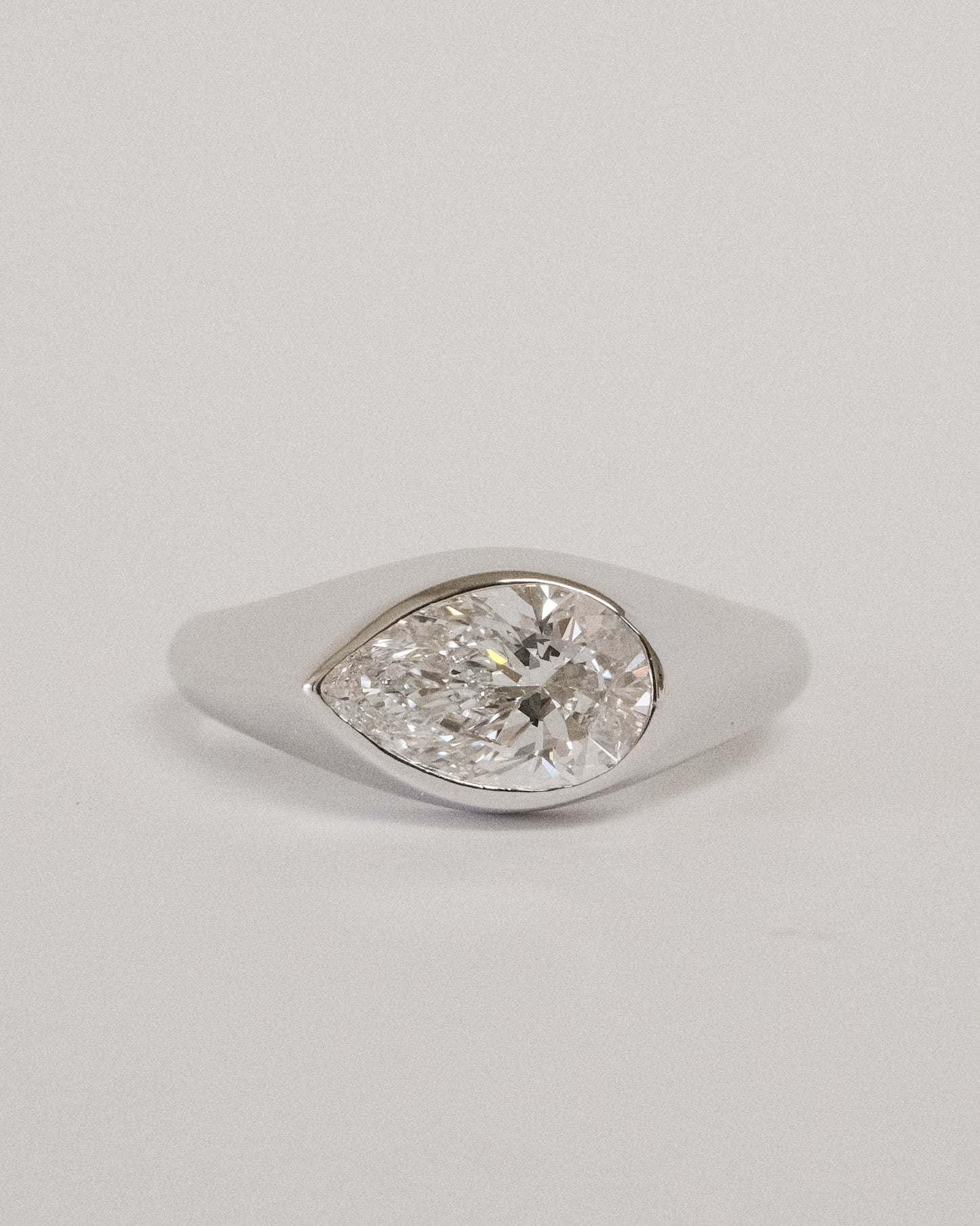 Sienna 1.00ct Ring - Oro blanco