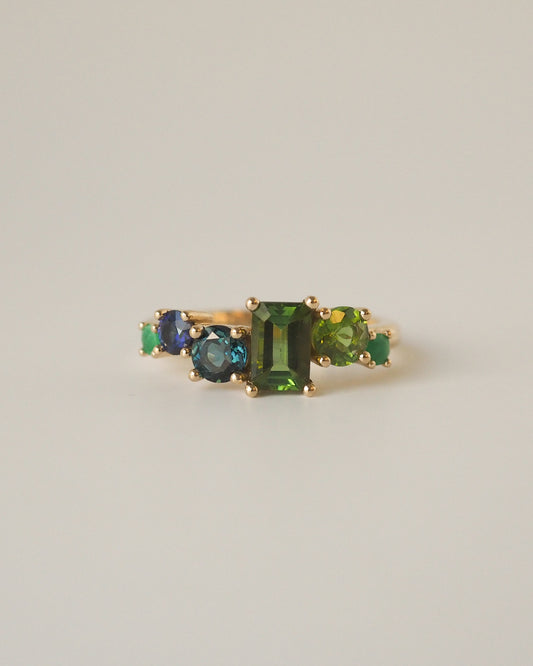 Greens & Blues Ring