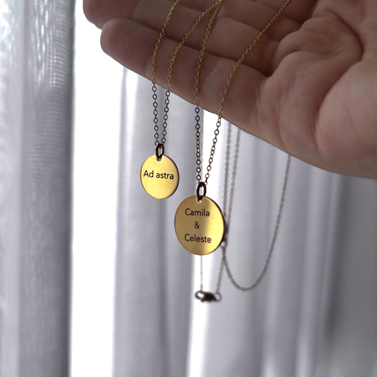 Signature Disc Necklace