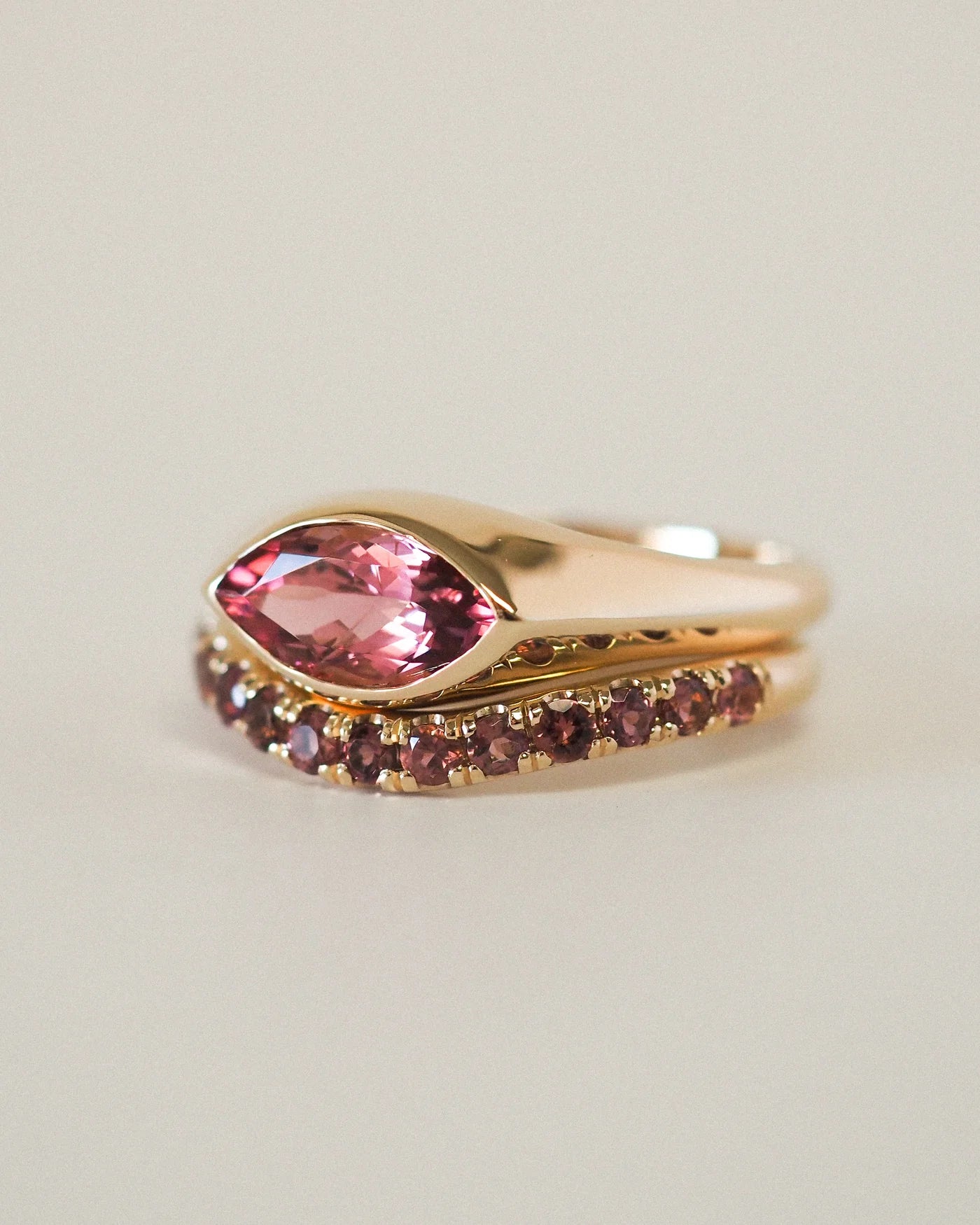 Celine Ring - Pink Tourmaline