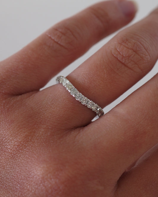 Iris Ring - Diamonds Oro blanco