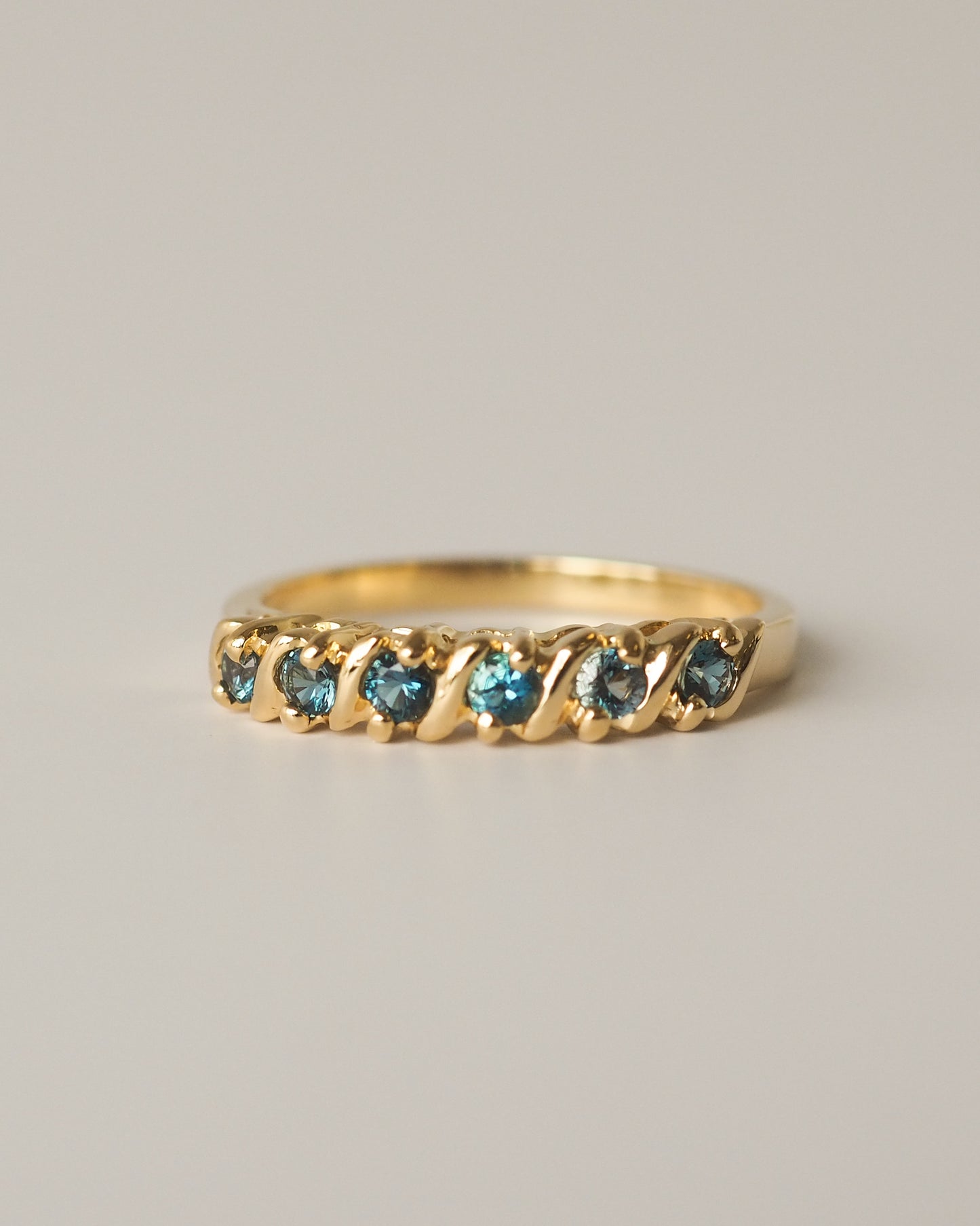 Carmen Ring Blue Topaz