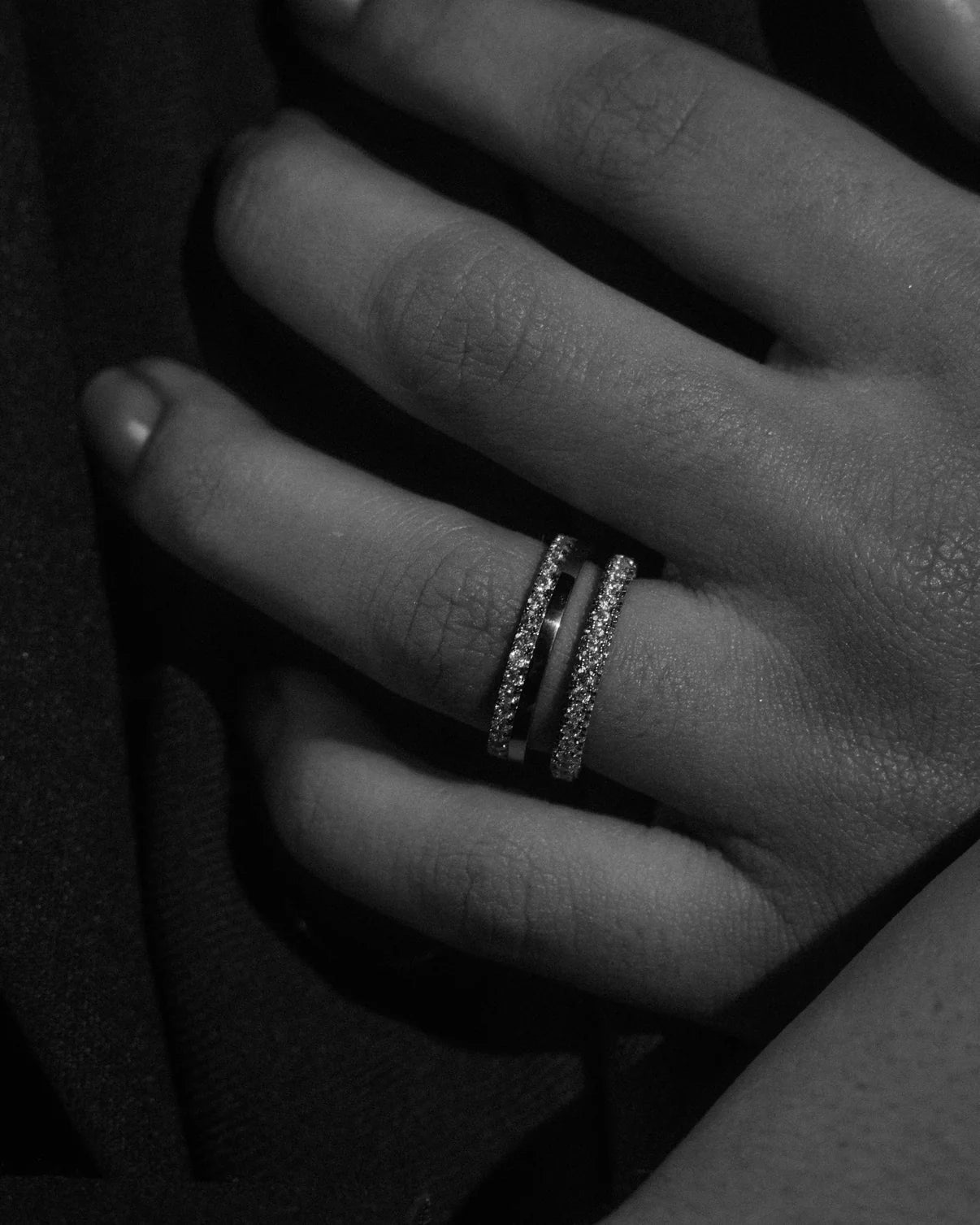 Half and Half Ring - Day and Night Edition