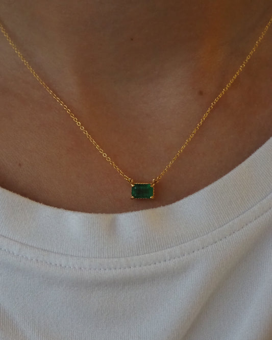 Noe Necklace Emerald